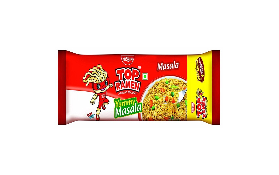 Top ramen Instant Yummy Masala Noodles   Pack  280 grams